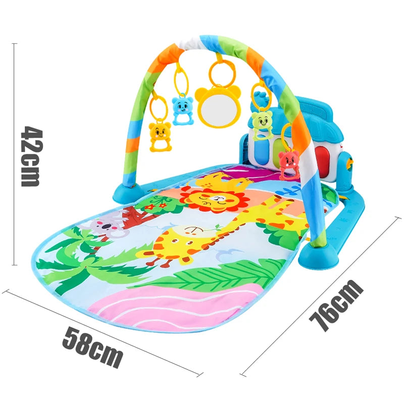 Baby Fitness Play Gym – Music, Piano, and Activity Toys