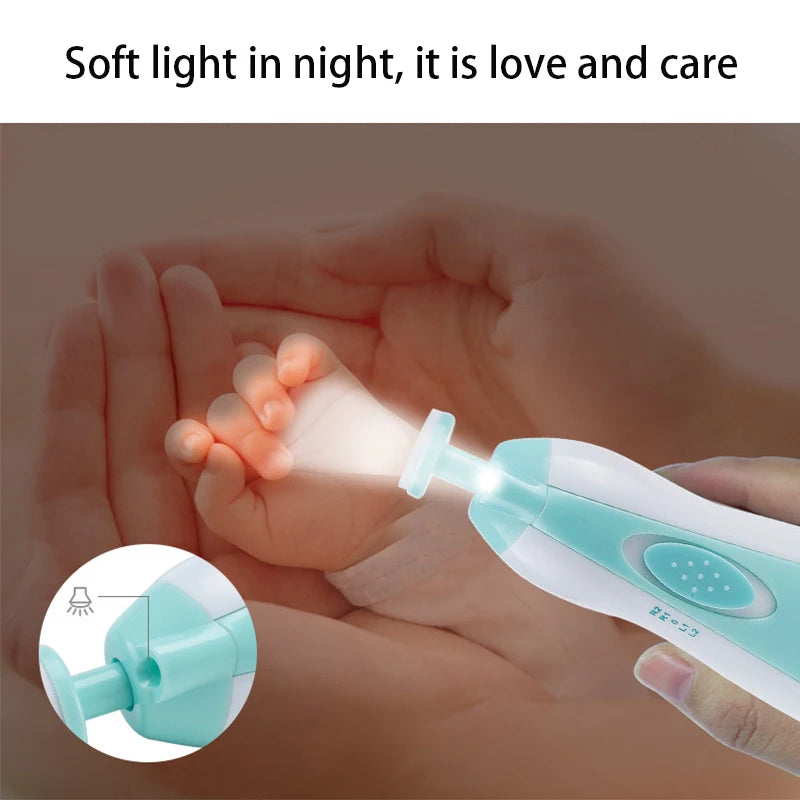 Baby Electric Nail Trimmer – Multifunctional Nail Polisher