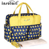 Insular Mummy Large Capacity Waterproof Diaper Stroller Bag