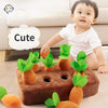 Baby Plush Carrot Montessori Educational Toy for Kids