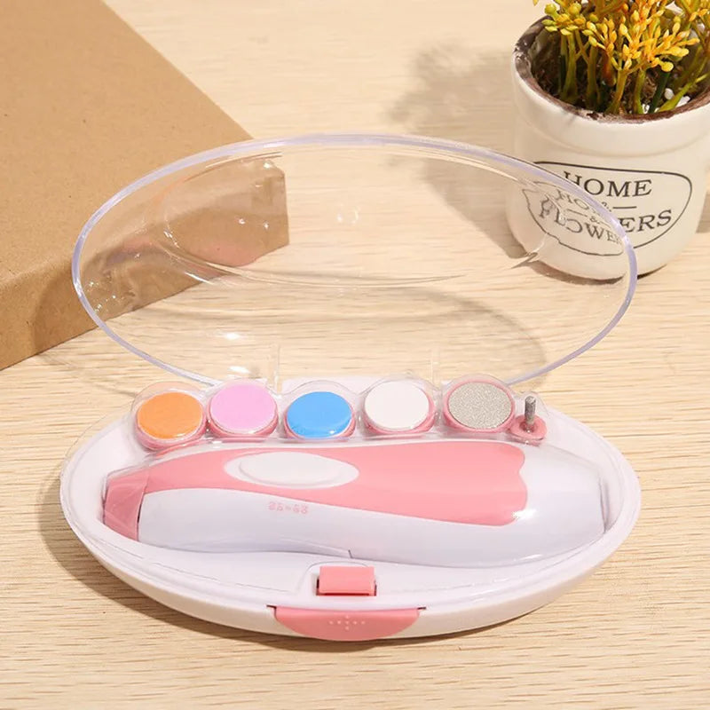 Baby Electric Nail Trimmer – Multifunctional Nail Polisher