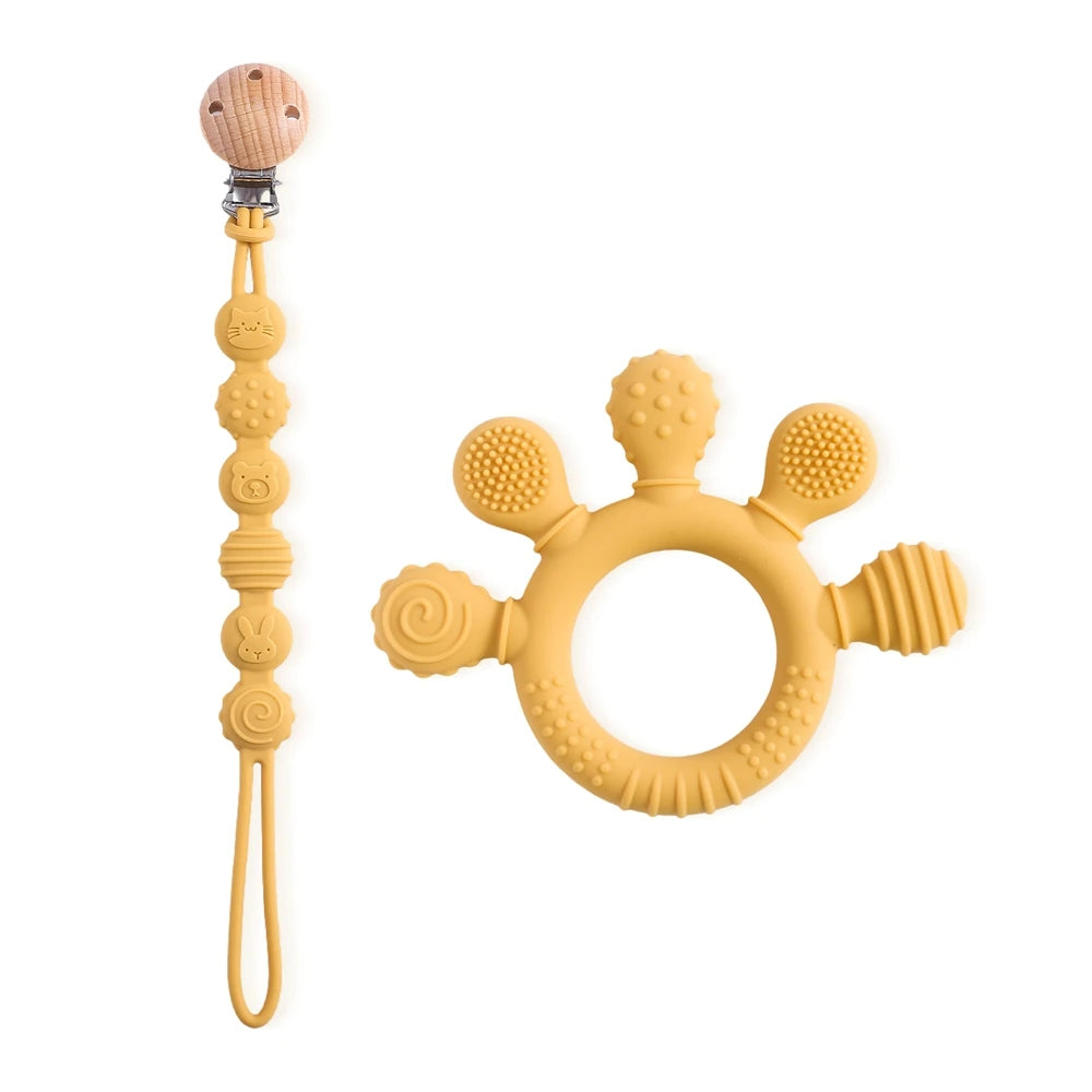 Silicone Animal Teether for Babies and Toddlers