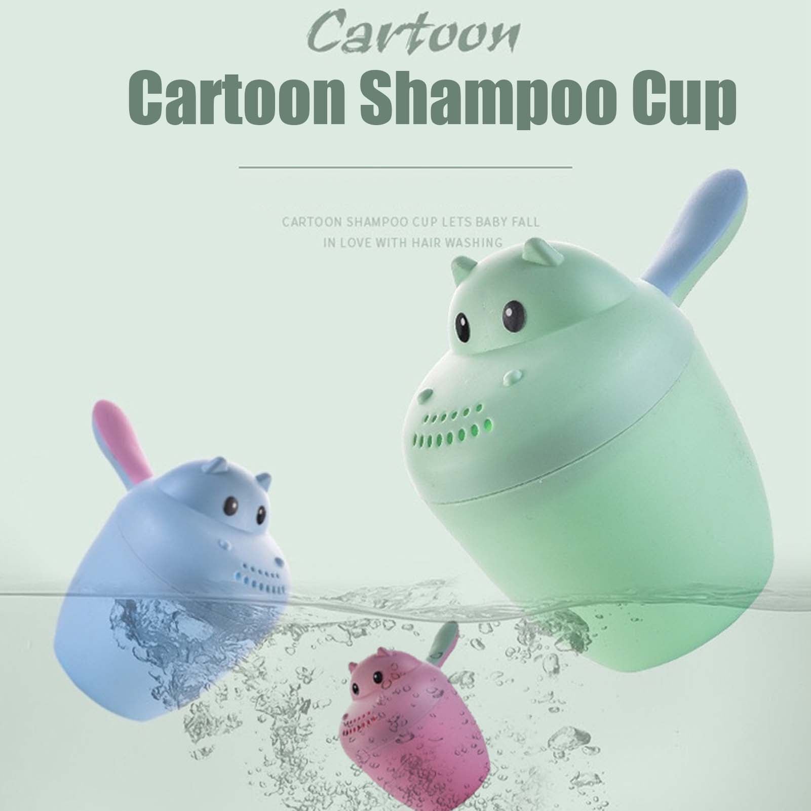 Cute Cartoon Baby Bath Shampoo Cup